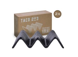 4045486339646 - CreaTable Taco Stand 2-tlg Streat Food schwarz