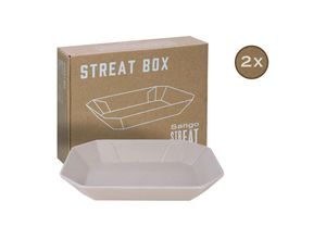 4045486339684 - CreaTable Box 2-tlg Streat Food creme