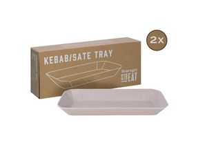 4045486339691 - CreaTable Tray Kebab 2-tlg Streat Food creme