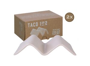 4045486339738 - CreaTable Taco Stand 2-tlg Streat Food creme