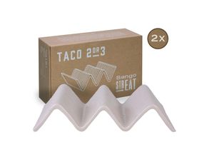 4045486339745 - CreaTable Taco Stand 2-tlg Streat Food creme