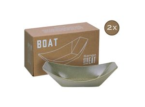 4045486339769 - CreaTable Boat 2-tlg Streat Food grün