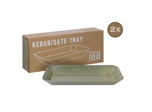 4045486339790 - CreaTable Tray Kebab 2-tlg Streat Food grün