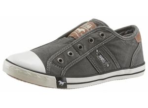 4045492071288 - Große Größen Slip-On Sneaker dunkelgrau Gr36