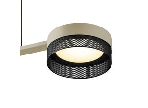 4045542234854 - LED-Hängeleuchte Mesh 3fl Dimmer sand schwarz 4045542234854 - LED-Hängeleuchte Mesh 3fl Dimmer sand schwarz