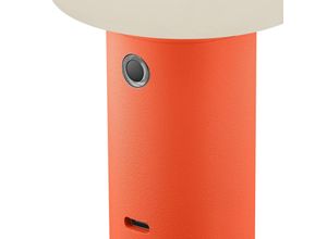 4045542239200 - LED-Akku-Tischleuchte Tiny-B orange Höhe 13 cm IP54 USB