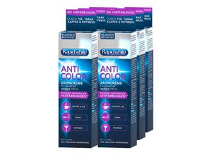 4045612511380 - Rapid White Anti Color Zahncreme 75 ml 6er Pack