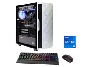 4045643070849 - HYRICAN Gaming-PC GAMEMAX Diamond WT 7084 Computer DDR5 Windows 11 Gr Microsoft Windows 11 Home (64 Bit) 16 GB RAM 1000 GB SSD weiß Gaming PCs