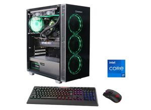 4045643070931 - GAMEMAX Gaming-PC Draco XD 7093 Computer DDR5 4060Ti (16GB) Windows 11 Gr Microsoft Windows 11 Home (64 Bit) 16 GB RAM 1000 GB SSD schwarz Gaming PCs