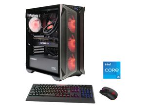 4045643071013 - GAMEMAX Gaming-PC Brufen C1 7101 Computer DDR5 4060Ti (16GB) Windows 11 Gr Microsoft Windows 11 Home (64 Bit) 16 GB RAM 1000 GB SSD schwarz Gaming PCs