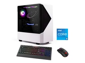 4045643071297 - HYRICAN Gaming-PC Horizon 7129 Computer DDR5 4060Ti (16GB) Windows 11 Gr Microsoft Windows 11 Home (64 Bit) 16 GB RAM 1000 GB SSD schwarz-weiß (weiß schwarz) Gaming PCs