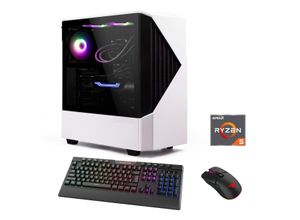 4045643071310 - HYRICAN Gaming-PC Horizon 7131 Computer DDR5 PCIe SSD Gen4 Windows 11 Gr Microsoft Windows 11 Home (64 Bit) 16 GB RAM 1000 GB SSD schwarz-weiß (weiß schwarz) Gaming PCs