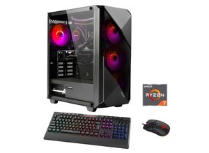 4045643071419 - HYRICAN Gaming-PC Striker 7141 Computer DDR5 PCIe SSD Gen4 Windows 11 Gr Microsoft Windows 11 Home (64 Bit) 16 GB RAM 1000 GB SSD schwarz Gaming PCs