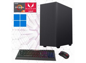 4045643272014 - GAMEMAX PC Multimedia-PC Edge Computer Windows 11 Gr Microsoft Windows 11 Home (64 Bit) 16 GB RAM 2000 GB SSD schwarz Einzel-PCs