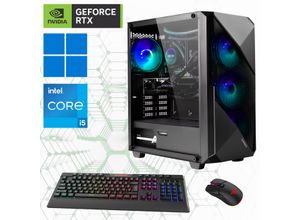 4045643272120 - HYRICAN Gaming-PC Striker 7212 Computer DDR5-RAM PCIe SSD Gen4 Windows 11 Gr Microsoft Windows 11 Home (64 Bit) 32 GB RAM 2000 GB SSD schwarz Gaming PCs