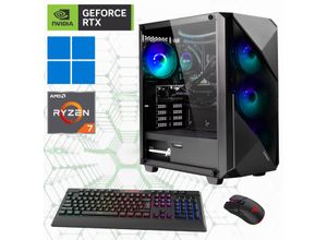 4045643272144 - HYRICAN Gaming-PC Striker 7214 Computer DDR5-RAM PCIe SSD Gen4 Windows 11 Gr Microsoft Windows 11 Home (64 Bit) 32 GB RAM 2000 GB SSD schwarz Gaming PCs