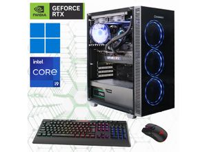 4045643272533 - GAMEMAX Gaming-PC Computer DDR5-RAM PCIe SSD Gen4 Windows 11 Gr Microsoft Windows 11 Home (64 Bit) 32 GB RAM 2000 GB SSD schwarz (draco xd 7253) Gaming PCs