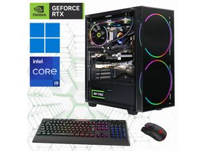 4045643272649 - GAMEMAX Gaming-PC Computer DDR5-RAM PCIe SSD Gen4 Windows 11 Gr Microsoft Windows 11 Home (64 Bit) 32 GB RAM 2000 GB SSD schwarz (black hole 7264) Gaming PCs