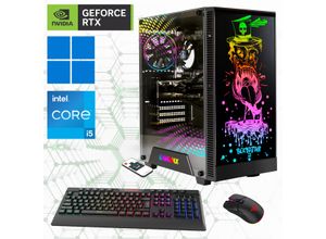 4045643273141 - HYRICAN Gaming-PC Rockstar 7314 Computer DDR5 RAM PCIe SSD Gen4 Windows 11 Gr Microsoft Windows 11 Home (64 Bit) 32 GB RAM 2000 GB SSD schwarz Gaming PCs