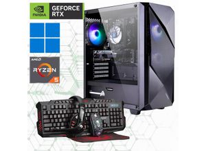 4045643273356 - HYRICAN Gaming-PC Striker 7335 Computer Windows 11 Gr Microsoft Windows 11 Home (64 Bit) 32 GB RAM 960 GB SSD schwarz Gaming PCs Bestseller