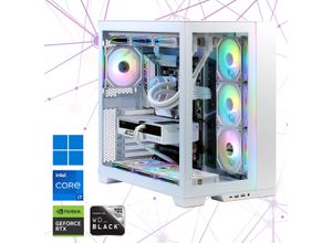 4045643273561 - HYRICAN Gaming-PC Pure White 7356 Computer DDR5 RAM  PCIe Gen4  Windows 11 Gr Microsoft Windows 11 Home (64 Bit) 32 GB RAM 2000 GB SSD weiß