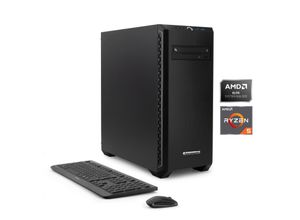 4045643600091 - HANSEATIC Gaming-PC PC2202 Computer Windows 11 Gr Microsoft Windows 11 Home (64 Bit) 16 GB RAM 1000 GB SSD schwarz Gaming PCs