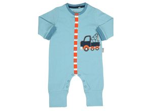 4045646143021 - Sigikid - Schlafstrampler LITTLE DRIVER in blau Gr56