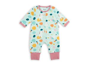 4045646209147 - Sigikid - Schlafstrampler mit Fuß FUNKY CARROT in mint Gr74