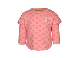 4045646214509 - Sigikid - Langarmshirt SCHWAN gemustert in rosa Gr92