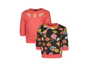 4045646214622 - Sigikid - Wende-Sweatshirt SCHWAN - BABY in pink anthrazit Gr80