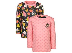 4045646215926 - Sigikid - Wende-Sweatshirt SCHWAN - MINI in anthrazit rosa Gr104