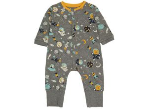 4045646257780 - Sigikid - Schlafstrampler SPACE TIGER in grau Gr62