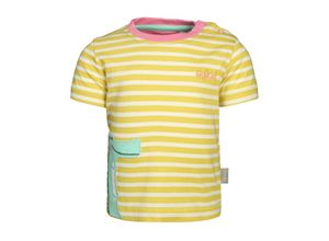 4045646266430 - Sigikid - T-Shirt KROKO gestreift in gelb Gr86