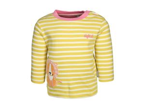 4045646267048 - Sigikid - Langarmshirt SAFARI gestreift in gelb Gr74