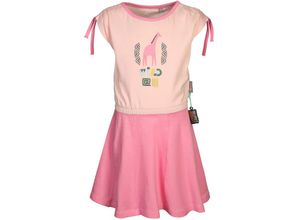 4045646267611 - Sigikid - Kurzarm-Kleid GIRAFFE in rosa pink Gr122