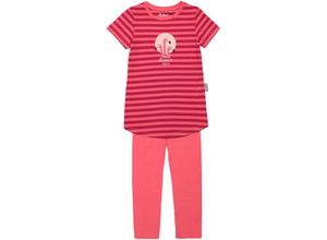 4045646275982 - Sigikid - Schlafanzug lang SWEET DREAMS gestreift in pink Gr92