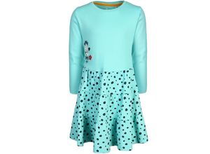 4045646290121 - Sigikid - Langarmkleid LOVE DOGS gepunktet in mint Gr104