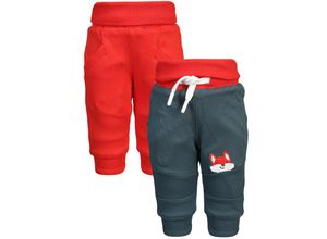 4045646291159 - Sigikid - Wendehose SPACE KIDS in graublau rot Gr62