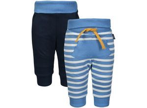 4045646301582 - Sigikid - Wendehose KLEINER TRAKTOR in blau Gr68