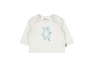 4045646307089 - Sigikid - Langarm-Shirt BABY BÄR in weiß Gr62