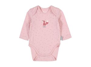 4045646307577 - Sigikid - Langarm-Body PÜNKTCHEN FUCHS in rosa Gr62