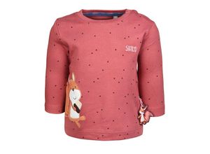 4045646316487 - Sigikid - Langarmshirt EICHHÖRNCHEN in rot Gr74