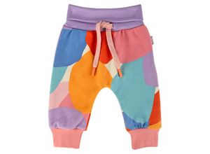 4045646333071 - Sigikid - Sweat-Schlupfhose B - SKATING FLAMINGO PATTERN in bunt Gr62