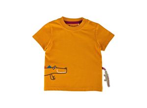 4045646342868 - Sigikid - T-Shirt B - WILD CROCODILE in gelb Gr62