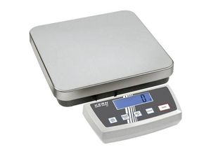 4045761111202 - DE 15K2D DE 15K2D Paketwaage Wägebereich (max) 15 kg Ablesbarkeit 2 g 5 g netzbetrieben batteriebetrieben Silber