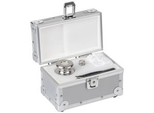 4045761222823 - Aluminium-Gewichtsetui 315-040-600 für Nennwerte bis 200 g für Klassen E1 - M3 für Bauform Knopf Kompakt