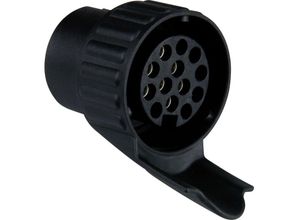 4045914102125 - 010212 Anhänger Adapter [Steckdose 7polig - Stecker 13polig] Kunststoff - IWH