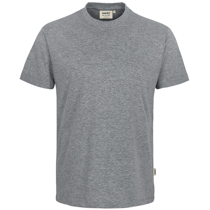 4045981003219 - Herren T-Shirt Classic 292 Gr m grau-meliert - grau-meliert - Hakro