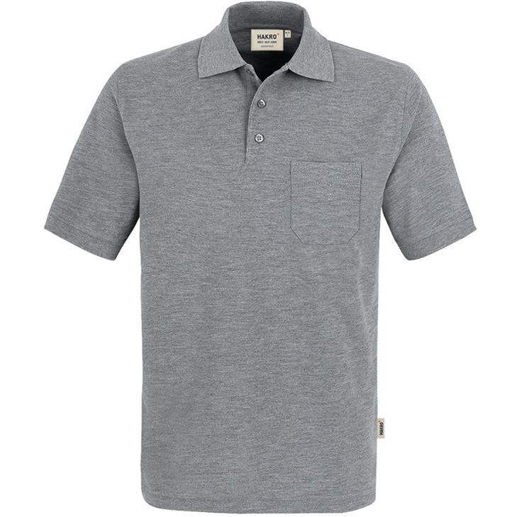 4045981006586 - Pocket-Poloshirt Top 100% Baumwolle 200 g m²