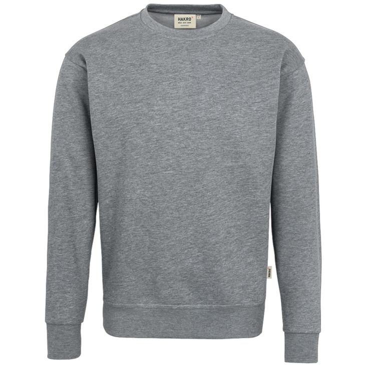 4045981010521 - Hakro - Sweatshirt Premium 471 Gr l grau-meliert - grau-meliert